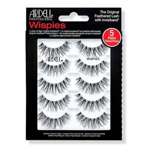 Ardell Wispies Black Feathered False Eyelash Multipack Full Volume